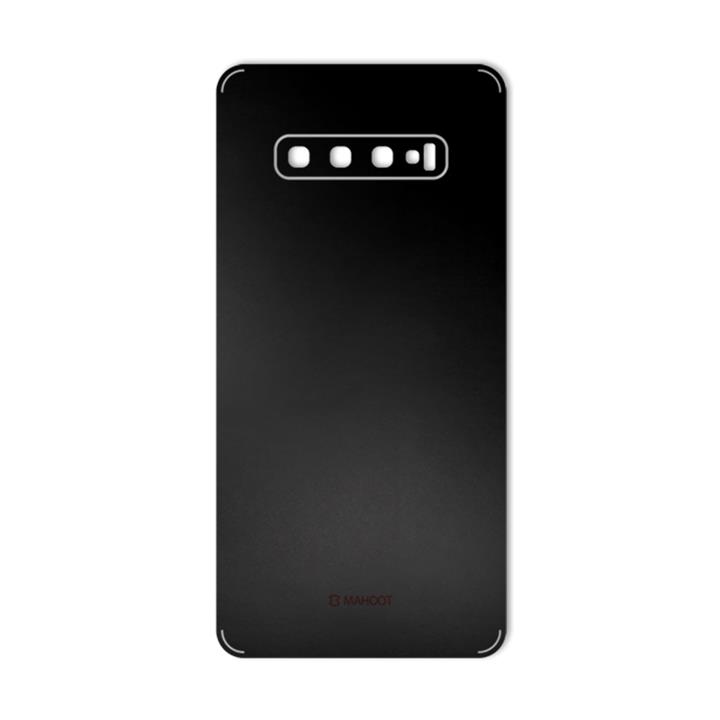 برچسب پوششی ماهوت طرح Black-Color-Shades مناسب برای گوشی موبایل سامسونگ Galaxy S10 PLUS MAHOOT Black-Color-Shades Cover Sticker for Samsung Galaxy S10 PLUS